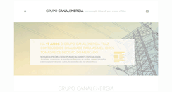 Desktop Screenshot of grupocanalenergia.com.br