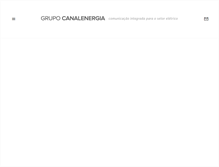 Tablet Screenshot of grupocanalenergia.com.br